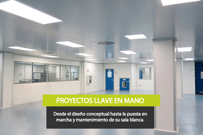 Salas blancas en Zaragoza