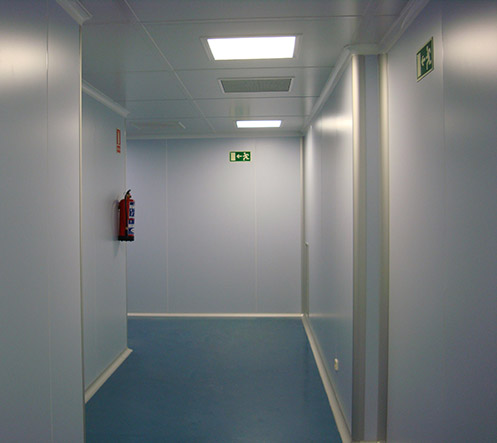 Panneaux Tecnipure Résine TE-23 - Ingénierie de salles blanches 