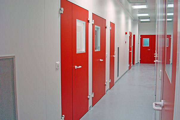Portes de Résine Phénolique - Ingénierie de salles blanches - Ingelyt